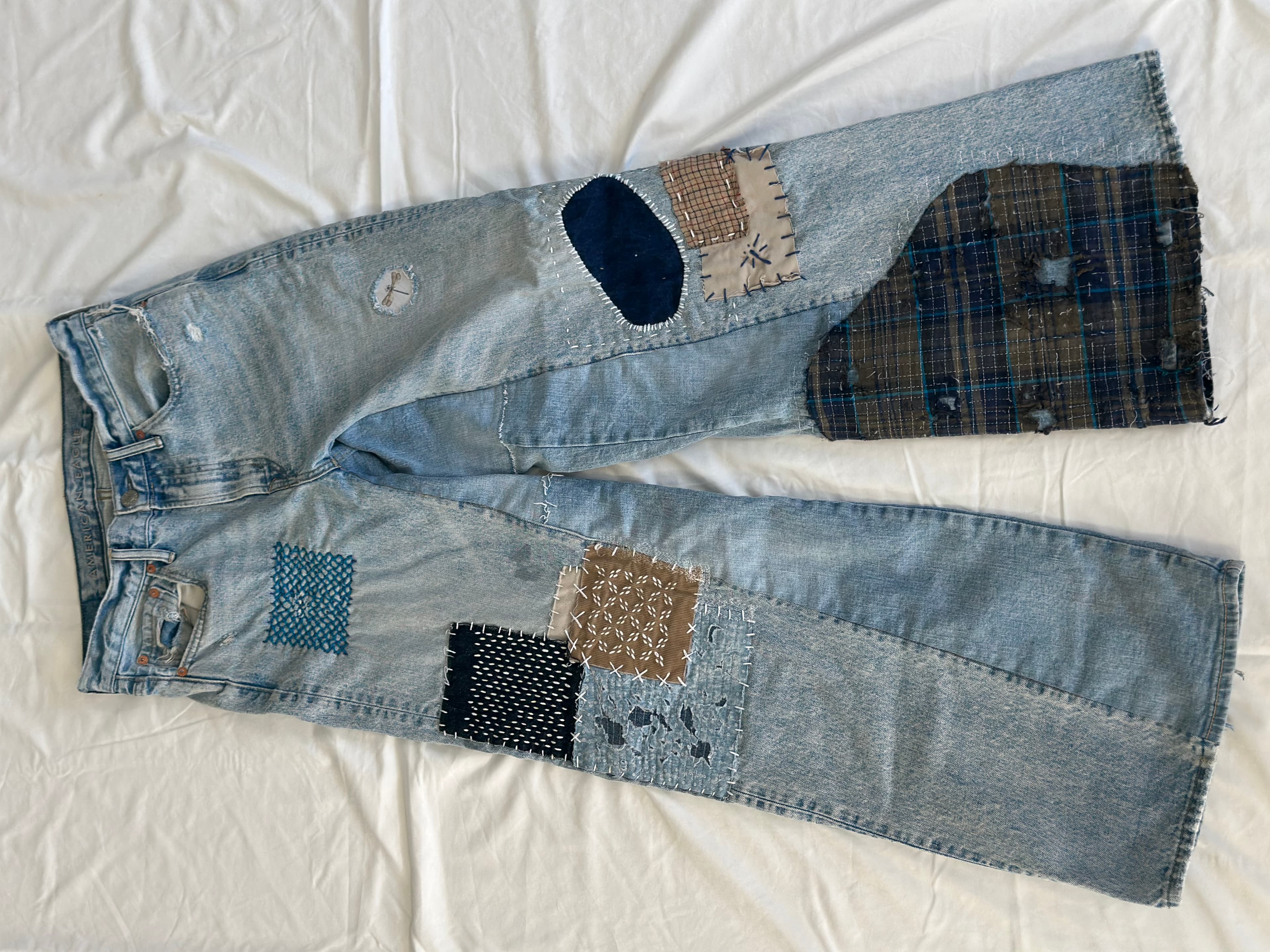 Baggy Denim Pants